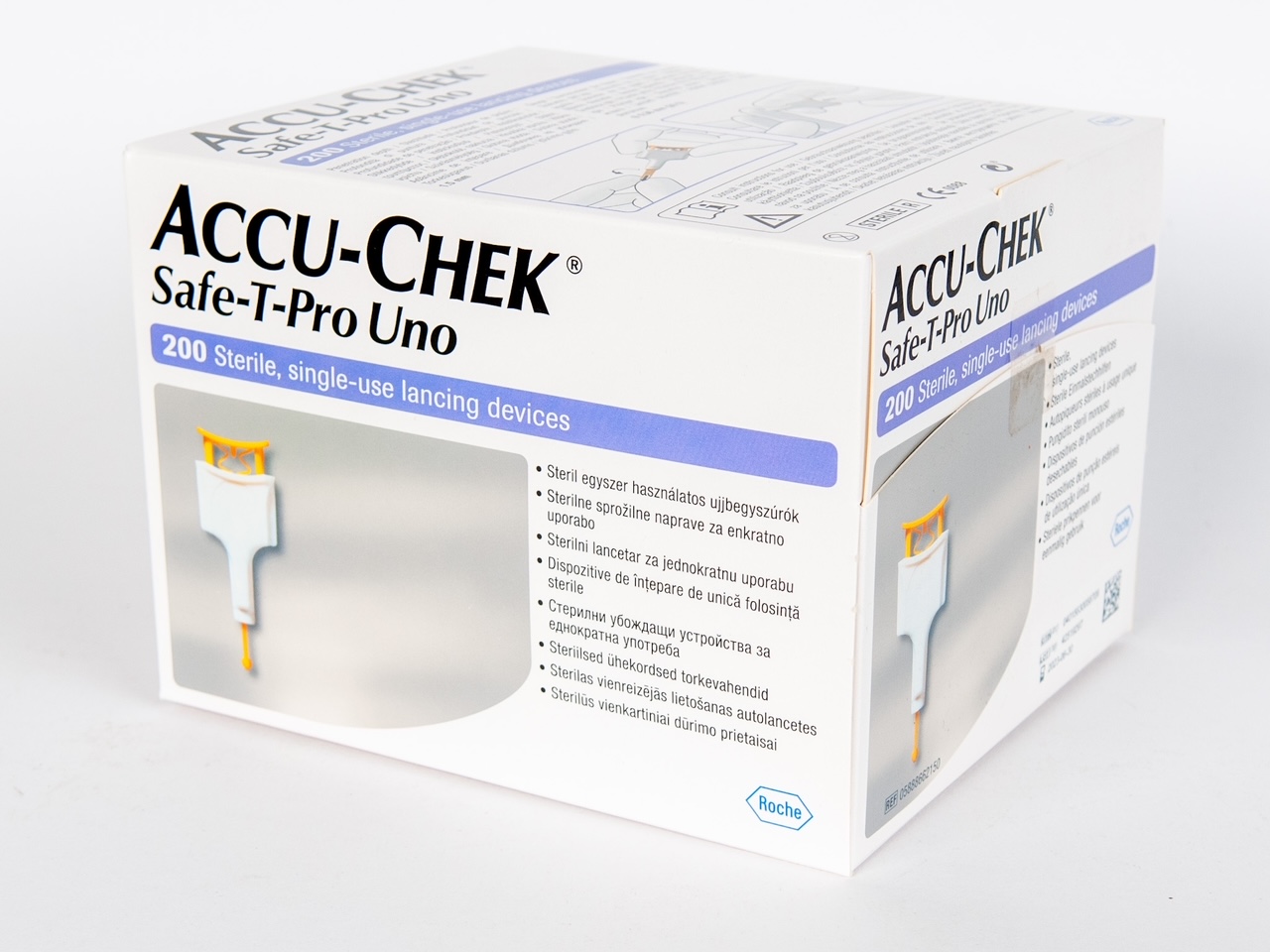 Accu-Chek Safe-T-Pro Uno gelb Accu-Chek Safe-T-Pro Uno gelb