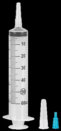 Einmalspritzen Sondergrößen mit Katheter-Ansatz Einmalspritzen Sondergrößen mit Katheter-Ansatz