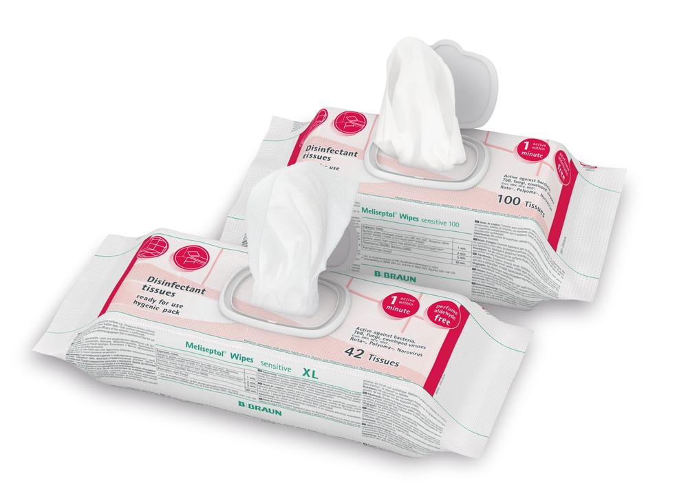 Meliseptol Wipes sensitive Flowpack XL