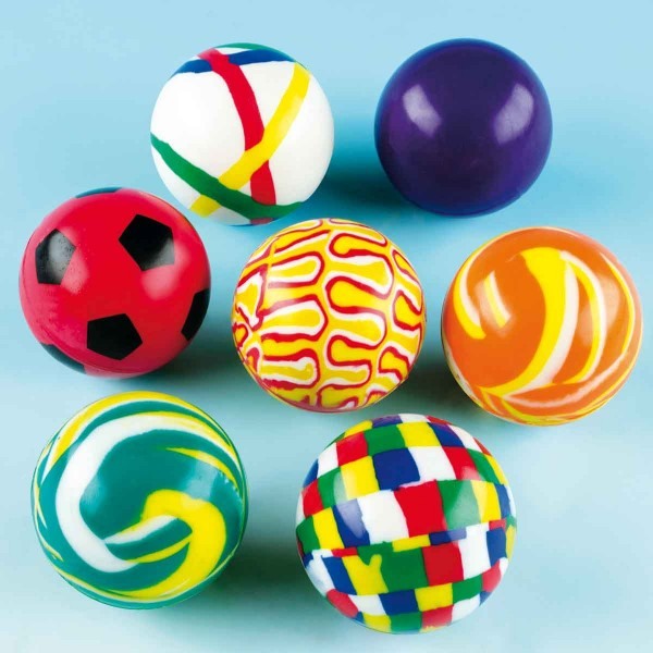 Kunterbunte Springbälle Kunterbunte Springbälle