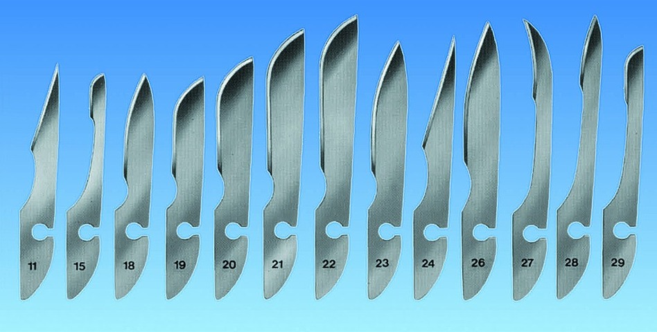 Skalpellklingen "Bayha" Skalpellklingen "Bayha"