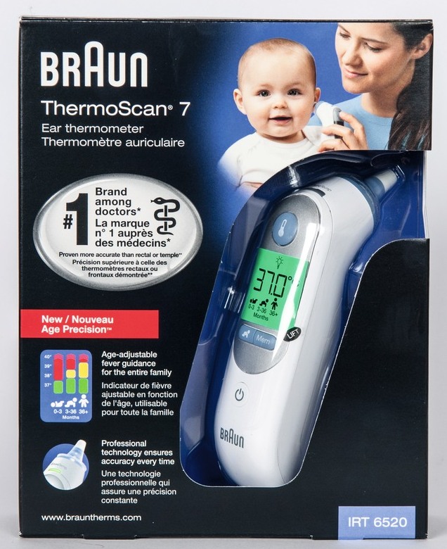 Braun Thermoscan IRT 6520 Ohr-Thermometer Braun Thermoscan IRT 6520 Ohr-Thermometer